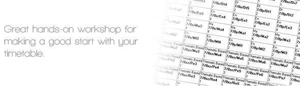 Start Curriculum Planning - Workshop