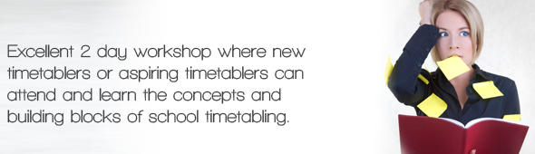 New to School Timetabling - Workshop