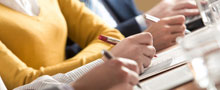 Timetabling training courses