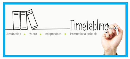 School timetabling consultancy, outsourcing and training 
      by experienced consultants